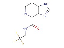 N-(2,2,2-trifluoroethyl)-4,5,6,7-tetrahydro-1H-imidazo[4,5-c]pyridine-4-carboxamide hydrochloride