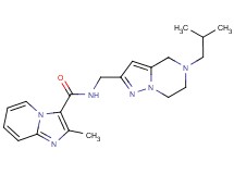 N-[(5-isobutyl-4,5,6,7-tetrahydropyrazolo[1,5-a]pyrazin-2-yl)methyl]-2-methylimidazo[1,2-a]pyridine-3-carboxamide