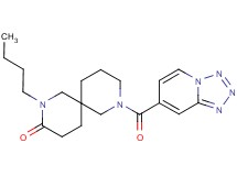 2-butyl-8-(tetrazolo[1,5-a]pyridin-7-ylcarbonyl)-2,8-diazaspiro[5.5]undecan-3-one