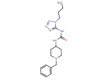 N-(1-benzyl-4-piperidinyl)-N'-(1-butyl-1H-tetrazol-5-yl)urea trifluoroacetate