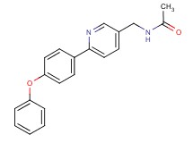 N-{[6-(4-phenoxyphenyl)pyridin-3-yl]methyl}acetamide