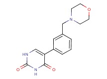 5-[3-(morpholin-4-ylmethyl)phenyl]pyrimidine-2,4(1H,3H)-dione