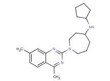 N-cyclopentyl-1-(4,7-dimethyl-2-quinazolinyl)-4-azepanamine