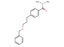 4-[3-(benzyloxy)propyl]-N,N-dimethylbenzamide