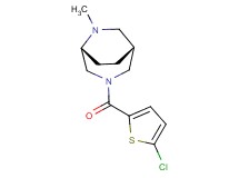 (1R*,5R*)-3-[(5-chloro-2-thienyl)carbonyl]-6-methyl-3,6-diazabicyclo[3.2.2]nonane
