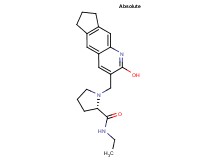 (2S)-N-ethyl-1-[(2-hydroxy-7,8-dihydro-6H-cyclopenta[g]quinolin-3-yl)methyl]-2-pyrrolidinecarboxamide
