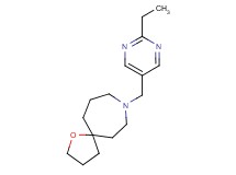 8-[(2-ethylpyrimidin-5-yl)methyl]-1-oxa-8-azaspiro[4.6]undecane