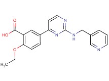 2-ethoxy-5-{2-[(pyridin-3-ylmethyl)amino]pyrimidin-4-yl}benzoic acid