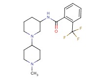 N-(1'-methyl-1,4'-bipiperidin-3-yl)-2-(trifluoromethyl)benzamide