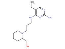 (1-{3-[(2-amino-5-ethylpyrimidin-4-yl)amino]propyl}piperidin-2-yl)methanol