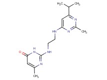 2-({2-[(6-isopropyl-2-methylpyrimidin-4-yl)amino]ethyl}amino)-6-methylpyrimidin-4(3H)-one