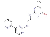 6-methyl-2-[(2-{[4-(2-pyridinyl)-2-pyrimidinyl]amino}ethyl)amino]-4(3H)-pyrimidinone