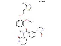 N-{3-methoxy-4-[2-(4-methyl-1,3-thiazol-5-yl)ethoxy]benzyl}-N-[(3S)-2-oxo-3-azepanyl]-3-(2-oxo-1-imidazolidinyl)benzamide