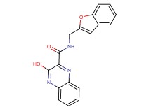 N-(1-benzofuran-2-ylmethyl)-3-hydroxy-2-quinoxalinecarboxamide