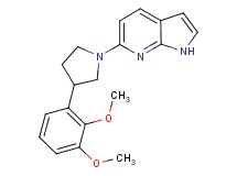 6-[3-(2,3-dimethoxyphenyl)pyrrolidin-1-yl]-1H-pyrrolo[2,3-b]pyridine