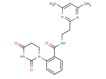 N-[2-(4,6-dimethylpyrimidin-2-yl)ethyl]-2-(2,4-dioxotetrahydropyrimidin-1(2H)-yl)benzamide