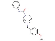 (1S*,5R*)-3-(4-methoxybenzyl)-N-phenyl-3,6-diazabicyclo[3.2.2]nonane-6-carboxamide