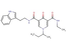 1-sec-butyl-N-ethyl-N'-[2-(1H-indol-3-yl)ethyl]-4-oxo-1,4-dihydro-3,5-pyridinedicarboxamide