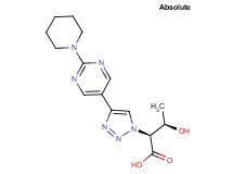 (2S,3R)-3-hydroxy-2-[4-(2-piperidin-1-ylpyrimidin-5-yl)-1H-1,2,3-triazol-1-yl]butanoic acid