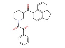 2-[3-(1,2-dihydro-5-acenaphthylenylcarbonyl)-1-piperidinyl]-2-oxo-1-phenylethanone