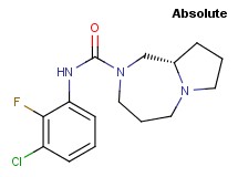 (9aS)-N-(3-chloro-2-fluorophenyl)hexahydro-1H-pyrrolo[1,2-a][1,4]diazepine-2(3H)-carboxamide