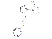 1-methyl-1'-[2-(pyridin-2-ylthio)ethyl]-1H,1'H-2,2'-biimidazole