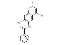 (1R*,2S*,4R*)-N-(4,7-dimethyl-2-oxo-2H-chromen-6-yl)bicyclo[2.2.1]hept-5-ene-2-carboxamide