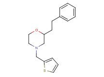 2-(2-phenylethyl)-4-(2-thienylmethyl)morpholine