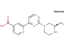 2-{2-[(3R)-3-methyl-1-piperazinyl]-4-pyrimidinyl}isonicotinic acid hydrochloride