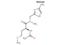N~2~-acetyl-N~1~-methyl-N~1~-[(4-methyl-1H-imidazol-2-yl)methyl]-L-methioninamide