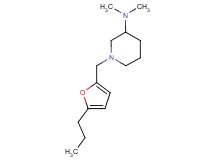 N,N-dimethyl-1-[(5-propyl-2-furyl)methyl]piperidin-3-amine