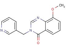 8-methoxy-3-(pyridin-3-ylmethyl)quinazolin-4(3H)-one