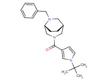 (1R*,5R*)-6-benzyl-3-[(1-tert-butyl-1H-pyrrol-3-yl)carbonyl]-3,6-diazabicyclo[3.2.2]nonane