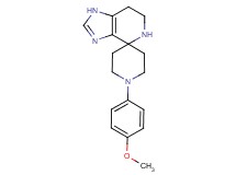 1'-(4-methoxyphenyl)-1,5,6,7-tetrahydrospiro[imidazo[4,5-c]pyridine-4,4'-piperidine]