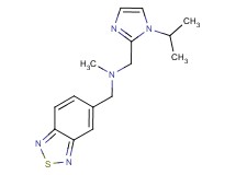 (2,1,3-benzothiadiazol-5-ylmethyl)[(1-isopropyl-1H-imidazol-2-yl)methyl]methylamine