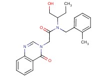N-[1-(hydroxymethyl)propyl]-N-(2-methylbenzyl)-2-(4-oxoquinazolin-3(4H)-yl)acetamide