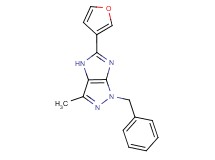 1-benzyl-5-(3-furyl)-3-methyl-1,4-dihydroimidazo[4,5-c]pyrazole