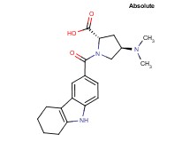(2S,4R)-4-(dimethylamino)-1-(2,3,4,9-tetrahydro-1H-carbazol-6-ylcarbonyl)pyrrolidine-2-carboxylic acid