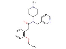 2-(2-ethoxyphenyl)-N-(1-methyl-4-piperidinyl)-N-(3-pyridinylmethyl)acetamide