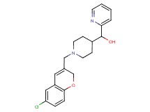 {1-[(6-chloro-2H-chromen-3-yl)methyl]piperidin-4-yl}(pyridin-2-yl)methanol