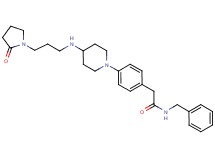 N-benzyl-2-[4-(4-{[3-(2-oxo-1-pyrrolidinyl)propyl]amino}-1-piperidinyl)phenyl]acetamide