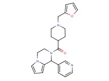 2-{[1-(2-furylmethyl)-4-piperidinyl]carbonyl}-1-(3-pyridinyl)-1,2,3,4-tetrahydropyrrolo[1,2-a]pyrazine
