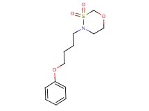 4-(4-phenoxybutyl)-1,3,4-oxathiazinane 3,3-dioxide