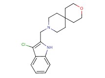 9-[(3-chloro-1H-indol-2-yl)methyl]-3-oxa-9-azaspiro[5.5]undecane