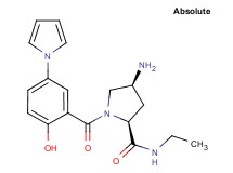 (4S)-4-amino-N-ethyl-1-[2-hydroxy-5-(1H-pyrrol-1-yl)benzoyl]-L-prolinamide