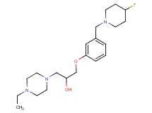 1-(4-ethylpiperazin-1-yl)-3-{3-[(4-fluoropiperidin-1-yl)methyl]phenoxy}propan-2-ol