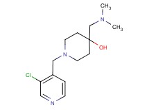 1-[(3-chloropyridin-4-yl)methyl]-4-[(dimethylamino)methyl]piperidin-4-ol