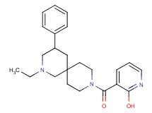 3-[(2-ethyl-4-phenyl-2,9-diazaspiro[5.5]undec-9-yl)carbonyl]-2-pyridinol