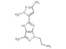 5-(1,3-dimethyl-1H-pyrazol-5-yl)-3-methyl-1-propyl-1,4-dihydroimidazo[4,5-c]pyrazole