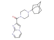2-{[4-(1-adamantyl)-1-piperazinyl]carbonyl}imidazo[1,2-a]pyrimidine